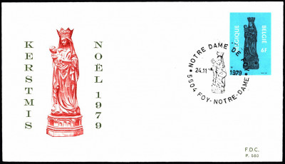Belgia FDC 1979 Mi 2006 Christmas [FOY-NOTRE-DAME]